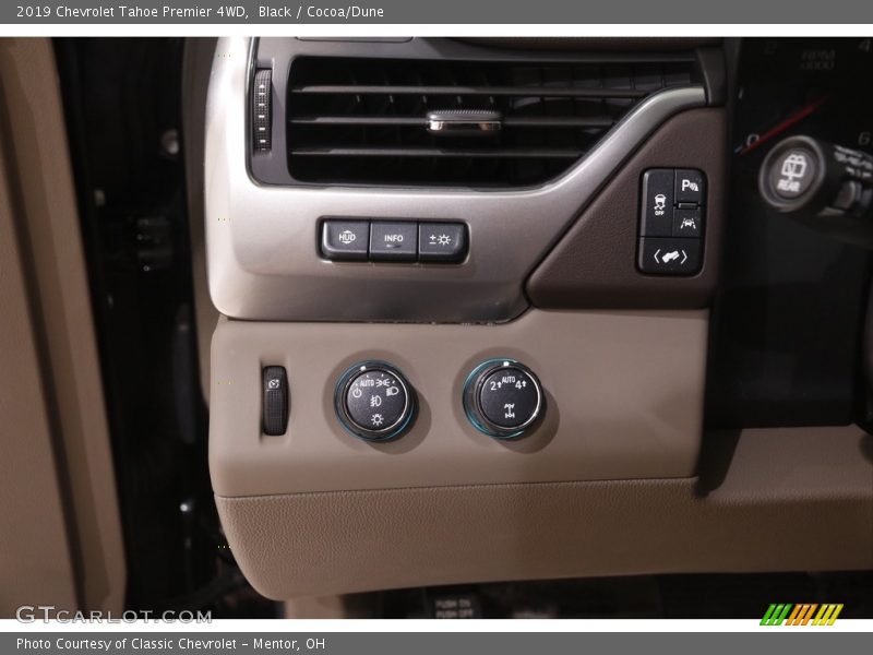 Black / Cocoa/Dune 2019 Chevrolet Tahoe Premier 4WD