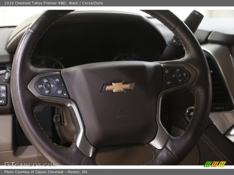 Black / Cocoa/Dune 2019 Chevrolet Tahoe Premier 4WD