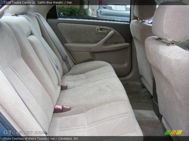 Sailfin Blue Metallic / Oak 2000 Toyota Camry LE
