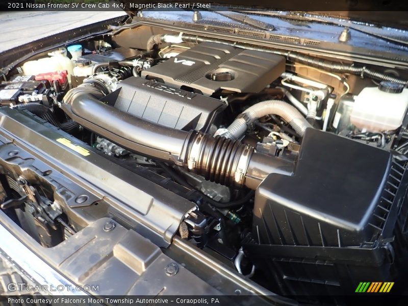 Magnetic Black Pearl / Steel 2021 Nissan Frontier SV Crew Cab 4x4