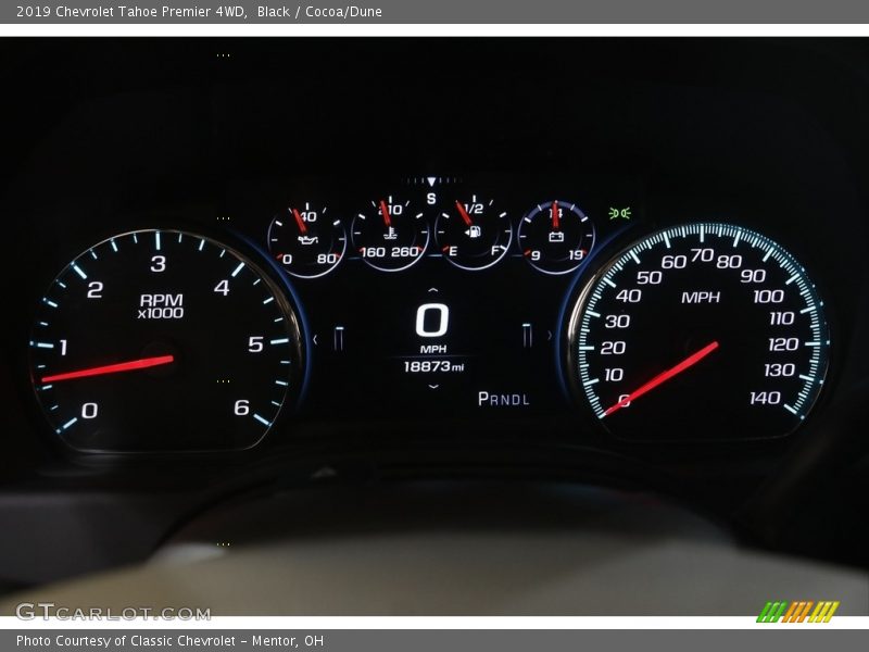 Black / Cocoa/Dune 2019 Chevrolet Tahoe Premier 4WD