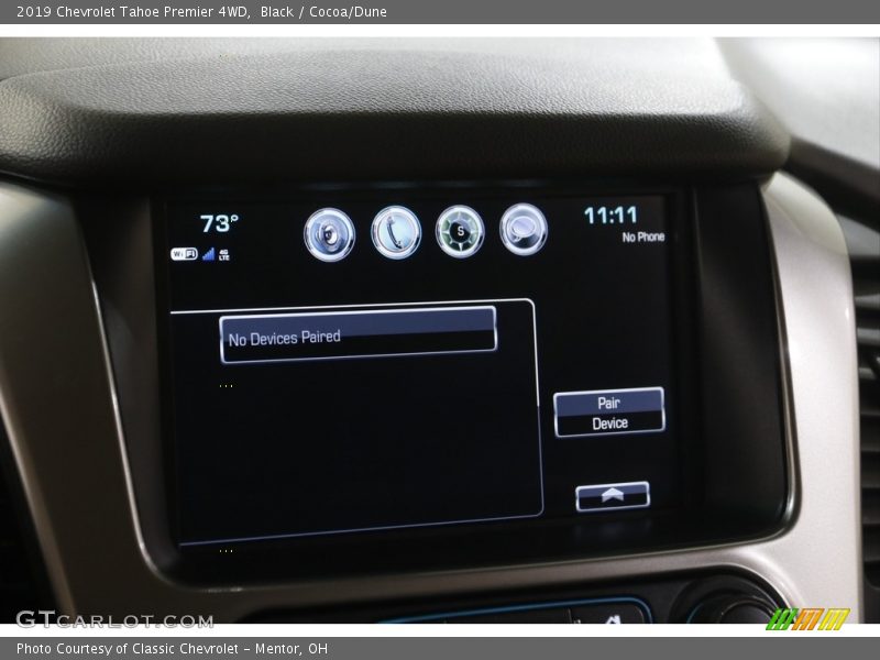 Black / Cocoa/Dune 2019 Chevrolet Tahoe Premier 4WD