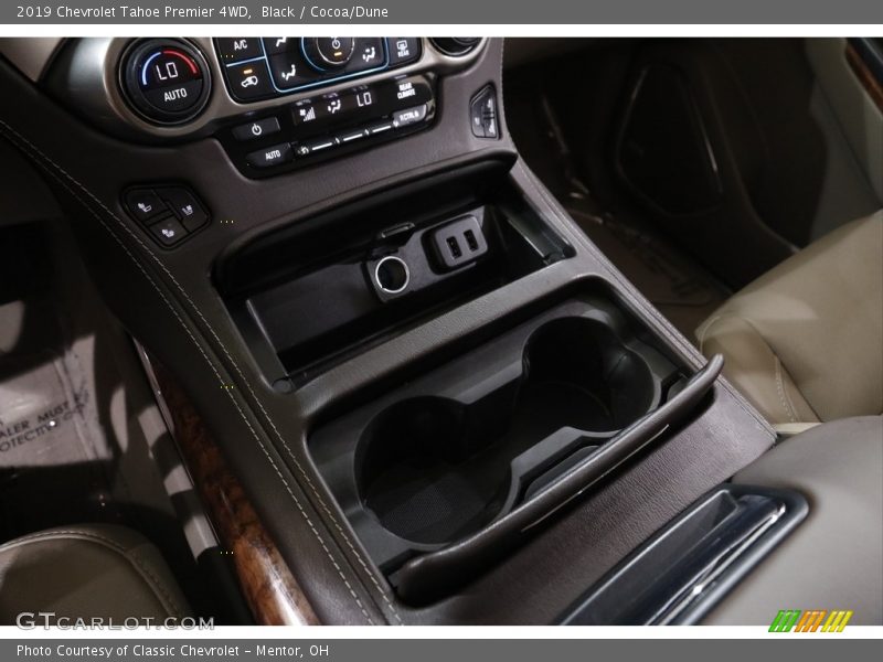 Black / Cocoa/Dune 2019 Chevrolet Tahoe Premier 4WD