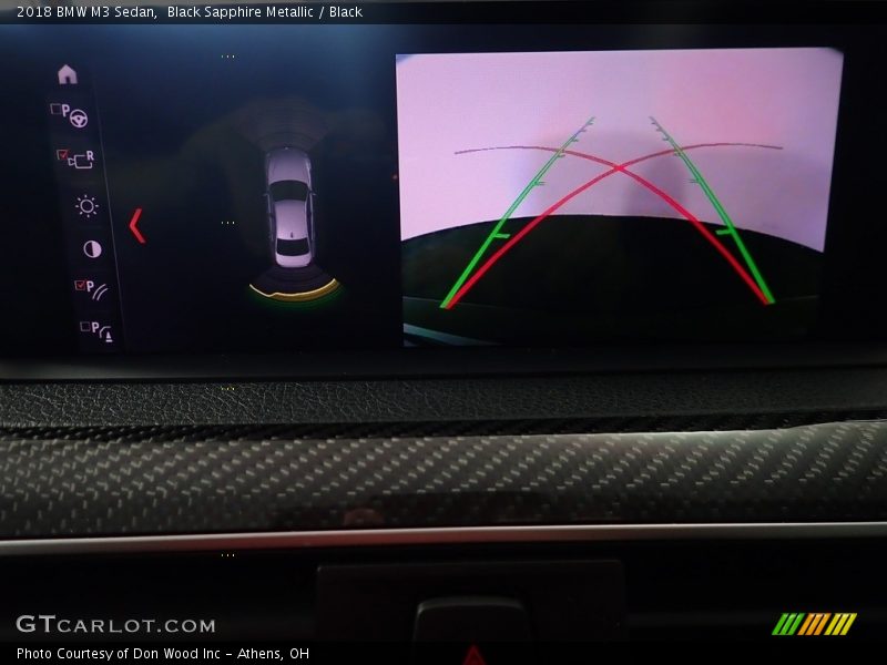 Black Sapphire Metallic / Black 2018 BMW M3 Sedan