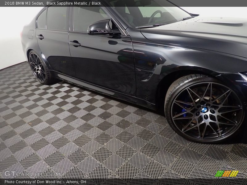 Black Sapphire Metallic / Black 2018 BMW M3 Sedan