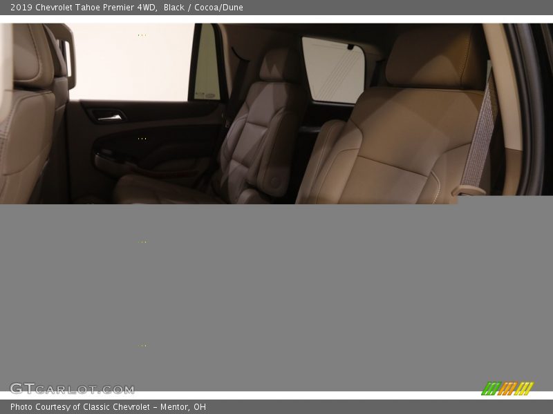 Black / Cocoa/Dune 2019 Chevrolet Tahoe Premier 4WD