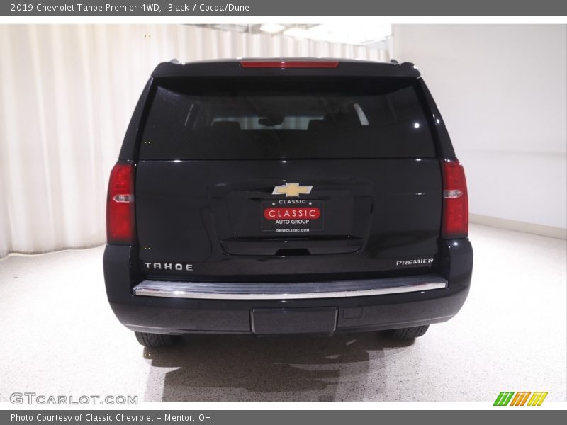 Black / Cocoa/Dune 2019 Chevrolet Tahoe Premier 4WD