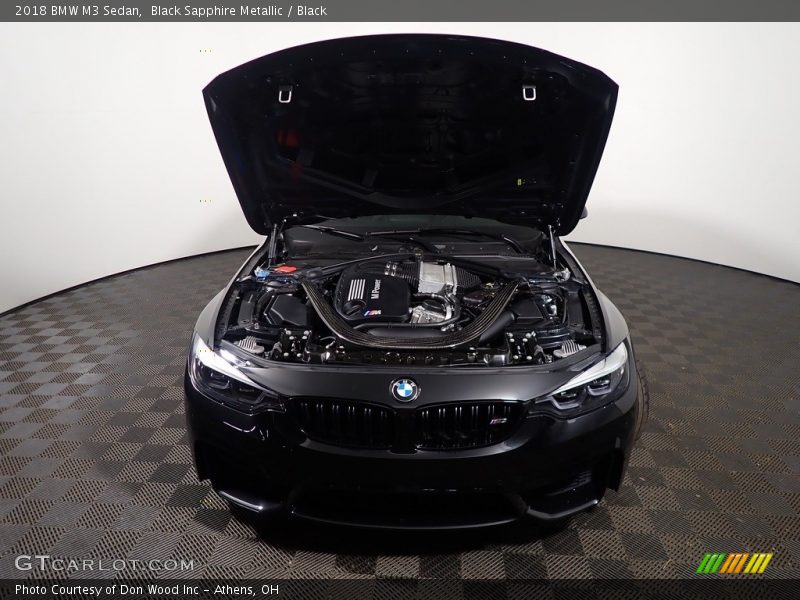 Black Sapphire Metallic / Black 2018 BMW M3 Sedan