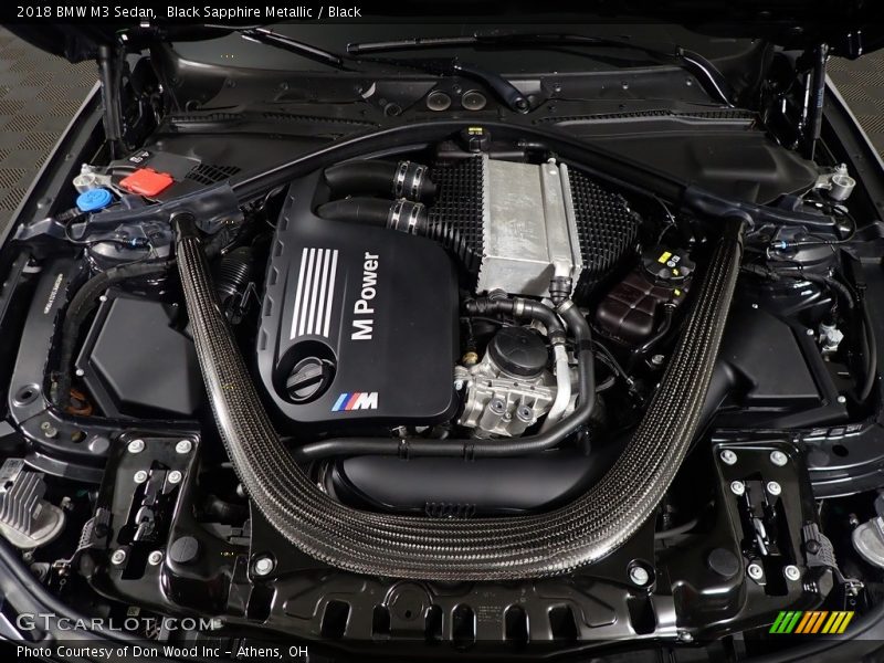 Black Sapphire Metallic / Black 2018 BMW M3 Sedan