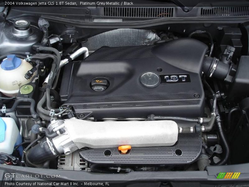 Platinum Grey Metallic / Black 2004 Volkswagen Jetta GLS 1.8T Sedan