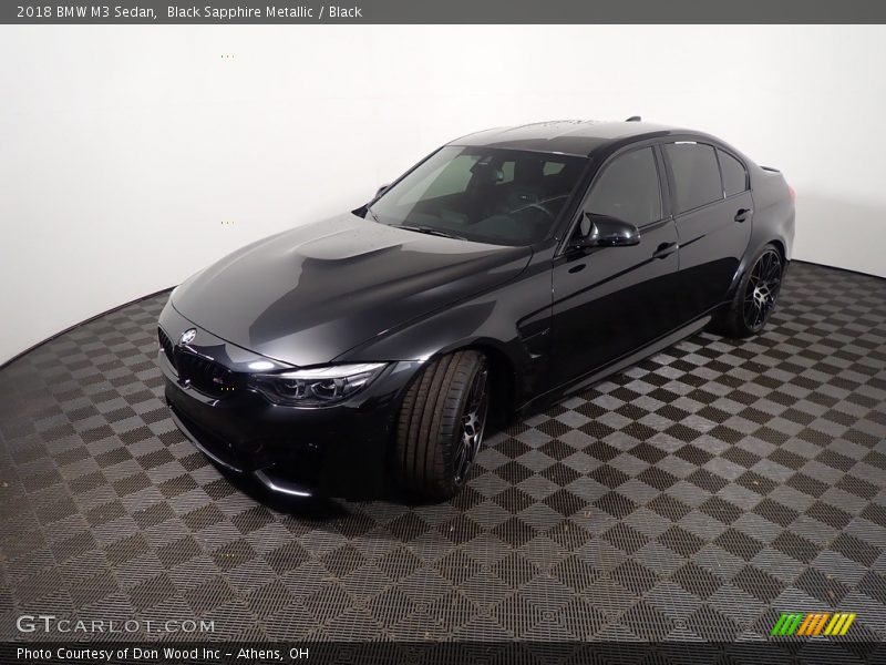 Black Sapphire Metallic / Black 2018 BMW M3 Sedan