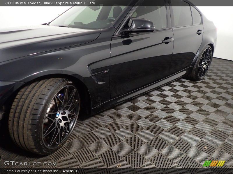 Black Sapphire Metallic / Black 2018 BMW M3 Sedan