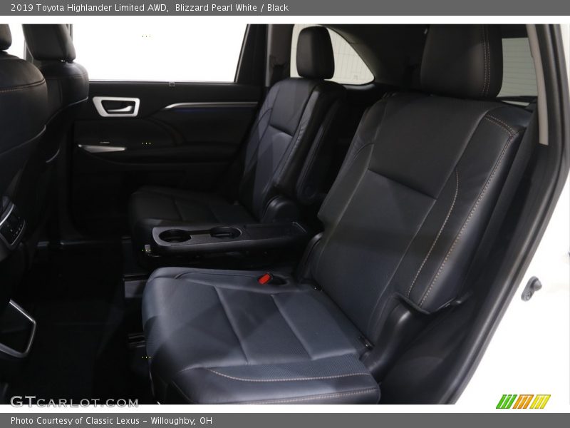 Blizzard Pearl White / Black 2019 Toyota Highlander Limited AWD