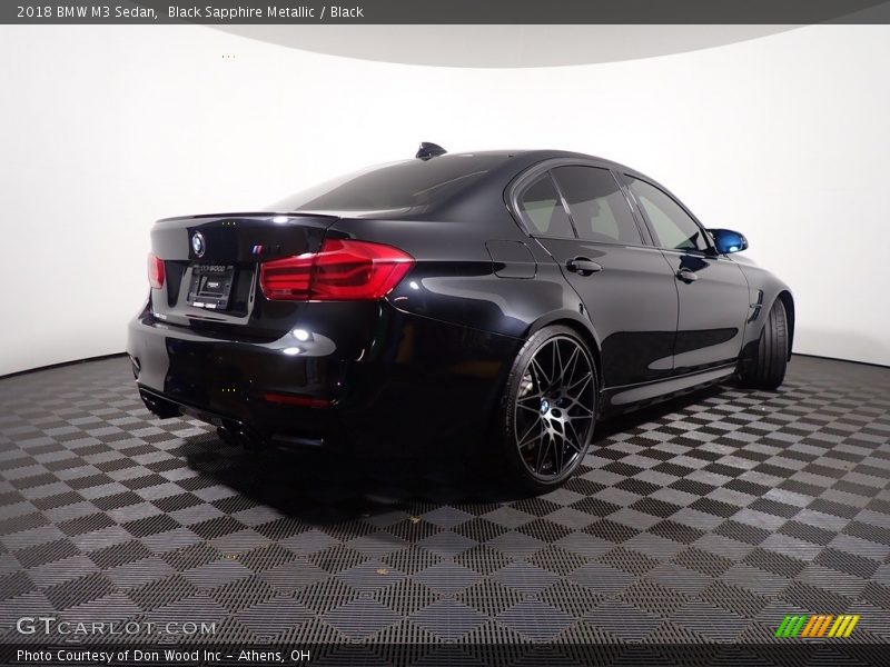 Black Sapphire Metallic / Black 2018 BMW M3 Sedan