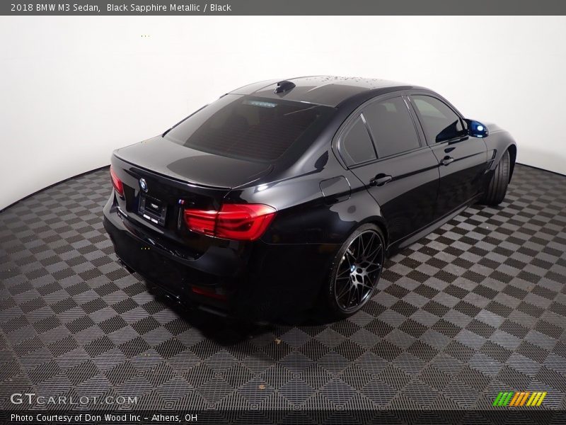 Black Sapphire Metallic / Black 2018 BMW M3 Sedan