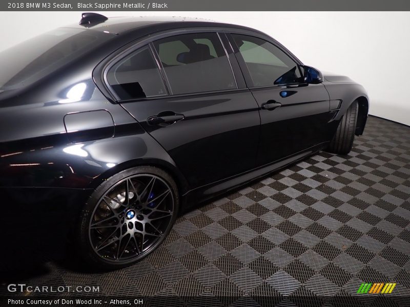 Black Sapphire Metallic / Black 2018 BMW M3 Sedan