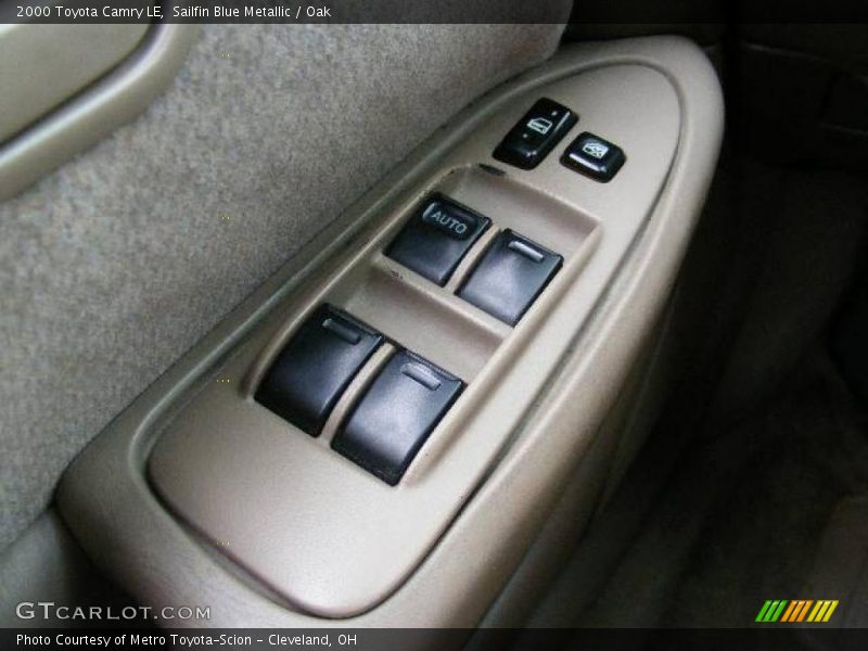 Sailfin Blue Metallic / Oak 2000 Toyota Camry LE