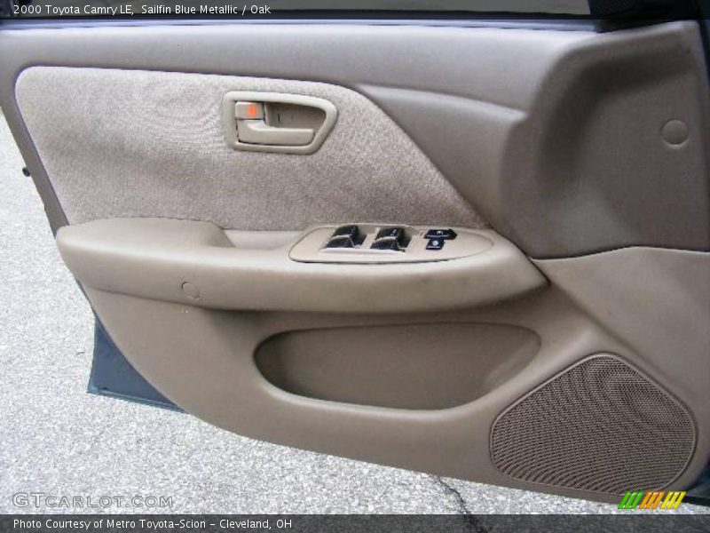 Sailfin Blue Metallic / Oak 2000 Toyota Camry LE