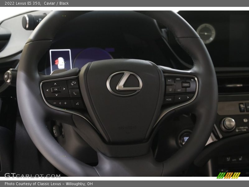 Caviar / Black 2022 Lexus ES 350