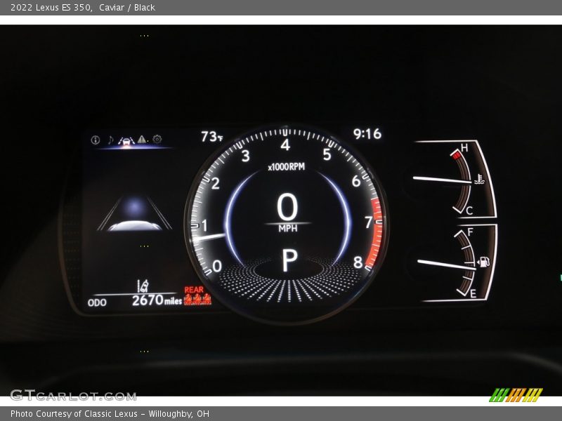 Caviar / Black 2022 Lexus ES 350