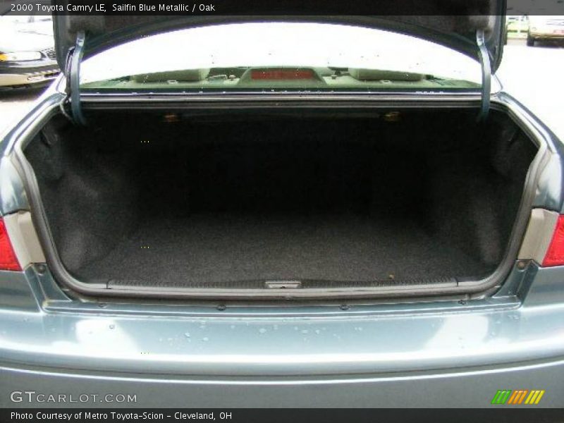 Sailfin Blue Metallic / Oak 2000 Toyota Camry LE