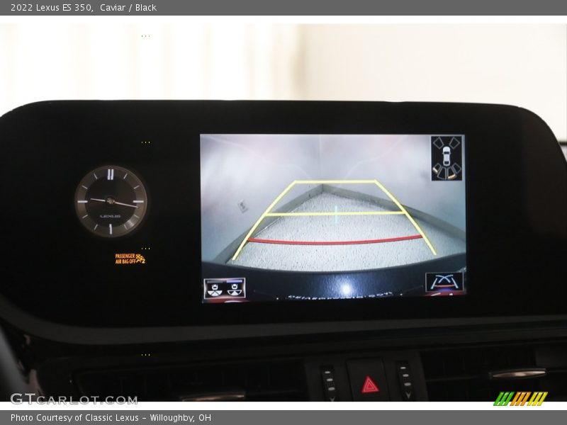 Caviar / Black 2022 Lexus ES 350