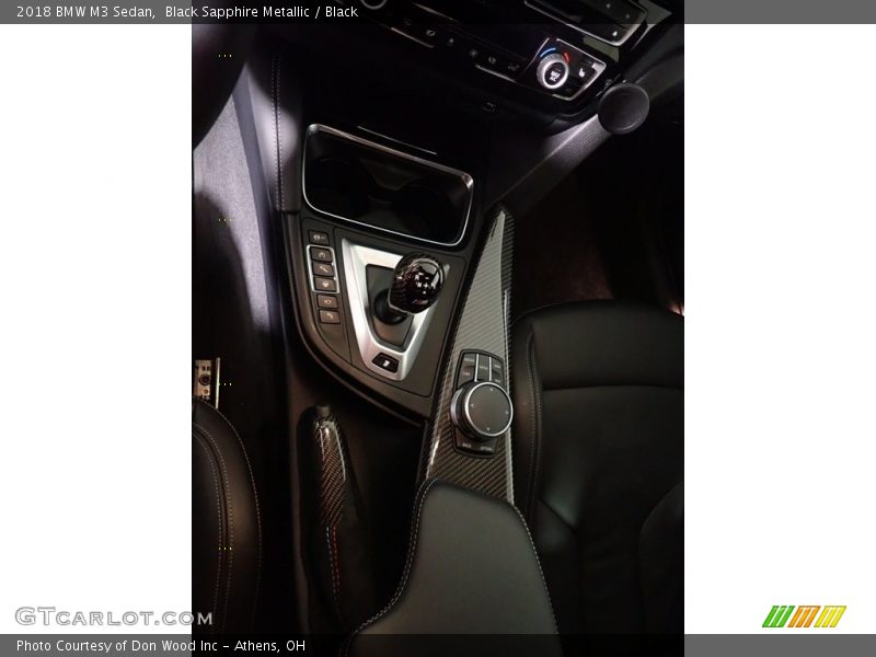 Black Sapphire Metallic / Black 2018 BMW M3 Sedan