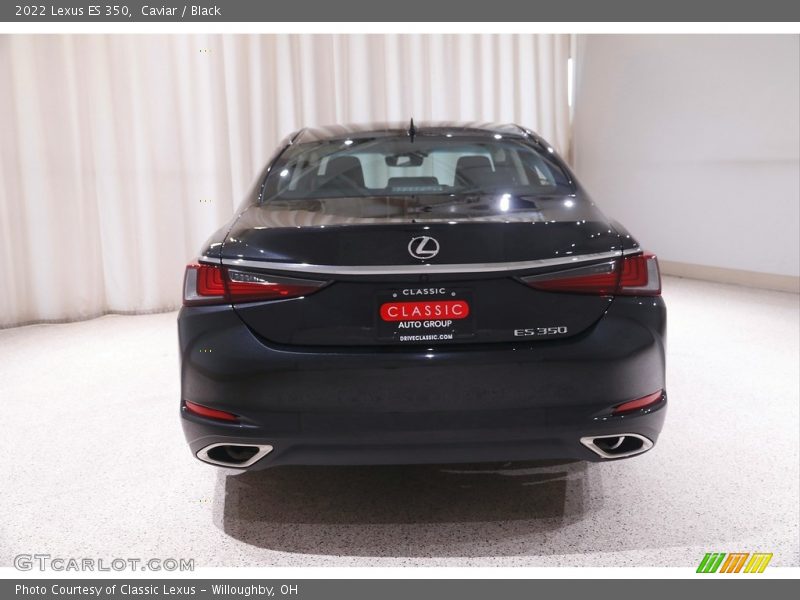 Caviar / Black 2022 Lexus ES 350