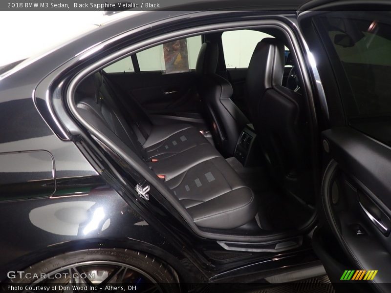 Black Sapphire Metallic / Black 2018 BMW M3 Sedan