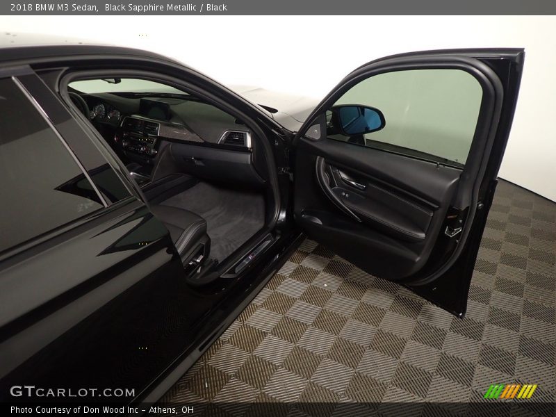 Black Sapphire Metallic / Black 2018 BMW M3 Sedan