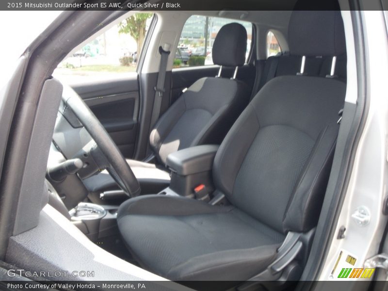 Quick Silver / Black 2015 Mitsubishi Outlander Sport ES AWC
