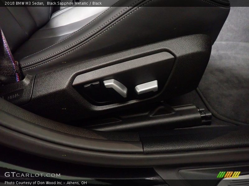 Black Sapphire Metallic / Black 2018 BMW M3 Sedan