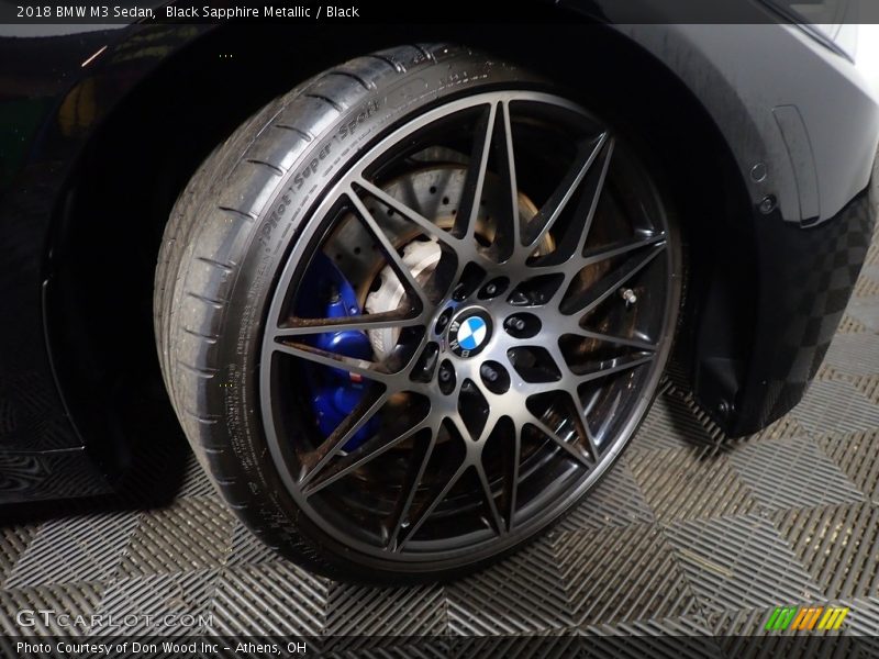 Black Sapphire Metallic / Black 2018 BMW M3 Sedan