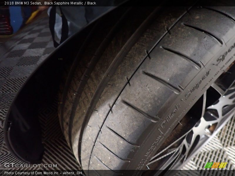 Black Sapphire Metallic / Black 2018 BMW M3 Sedan
