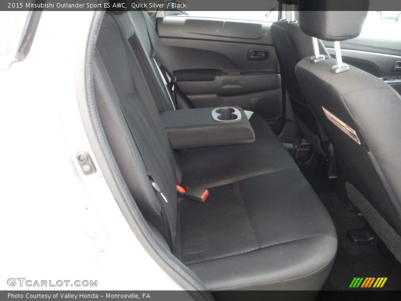 Quick Silver / Black 2015 Mitsubishi Outlander Sport ES AWC