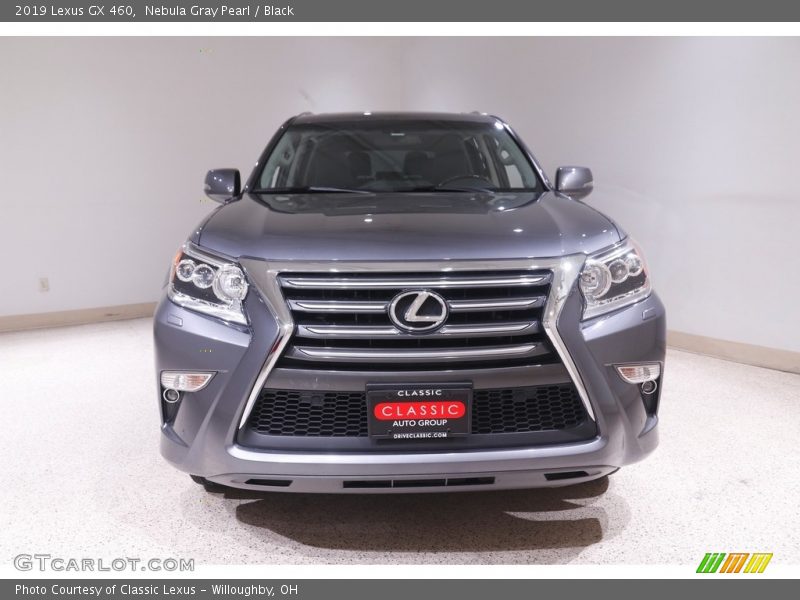Nebula Gray Pearl / Black 2019 Lexus GX 460