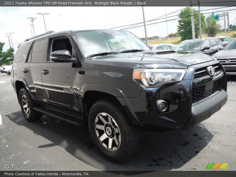 Midnight Black Metallic / Black 2021 Toyota 4Runner TRD Off Road Premium 4x4