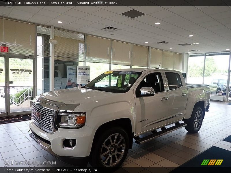 Summit White / Jet Black 2020 GMC Canyon Denali Crew Cab 4WD