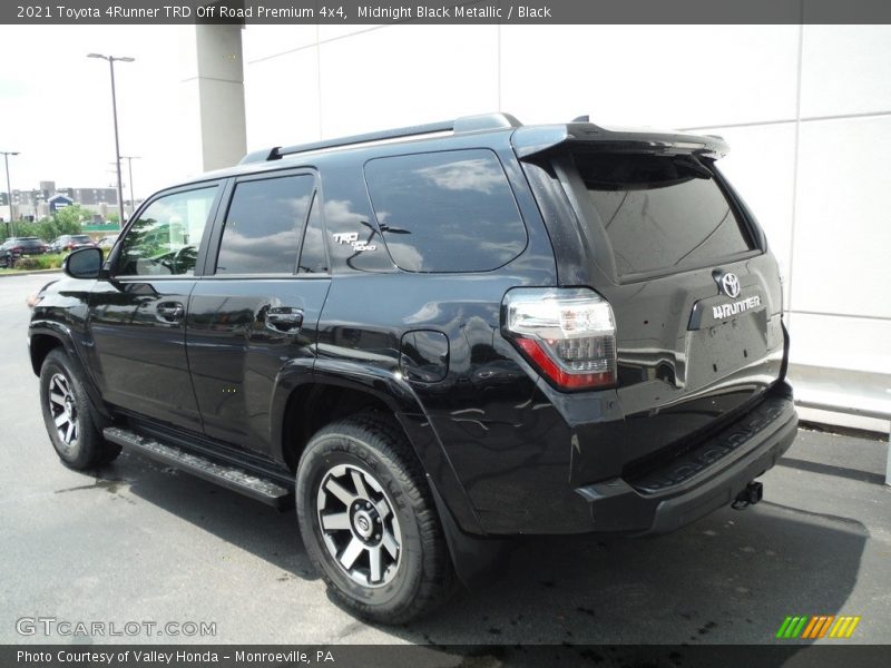 Midnight Black Metallic / Black 2021 Toyota 4Runner TRD Off Road Premium 4x4
