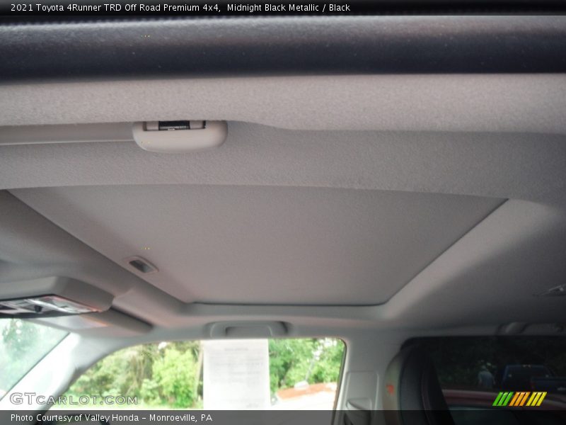 Midnight Black Metallic / Black 2021 Toyota 4Runner TRD Off Road Premium 4x4