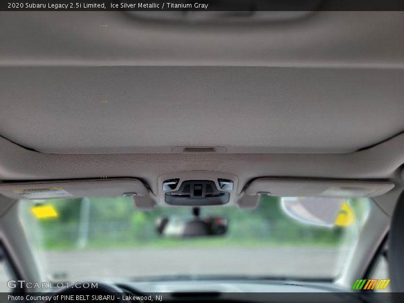 Ice Silver Metallic / Titanium Gray 2020 Subaru Legacy 2.5i Limited