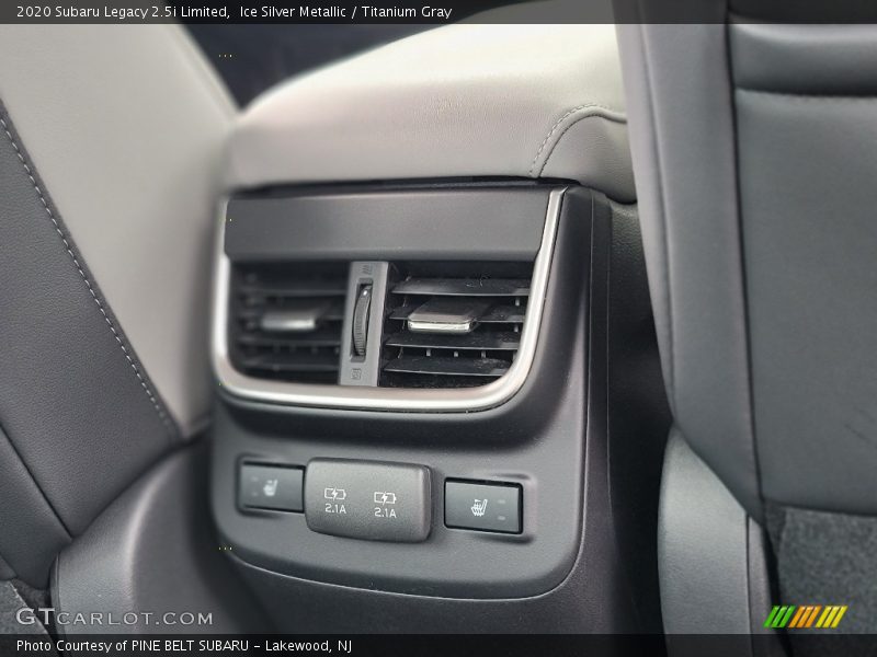 Ice Silver Metallic / Titanium Gray 2020 Subaru Legacy 2.5i Limited