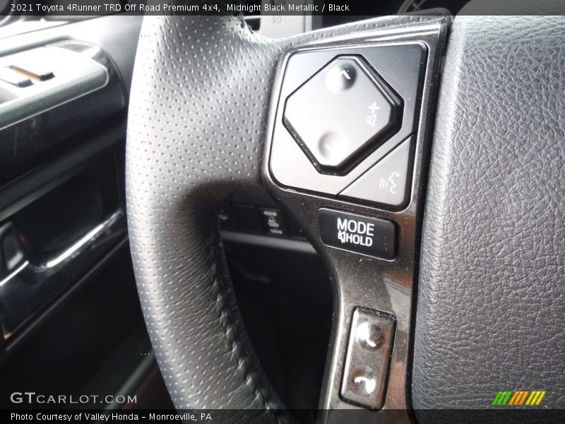 Midnight Black Metallic / Black 2021 Toyota 4Runner TRD Off Road Premium 4x4