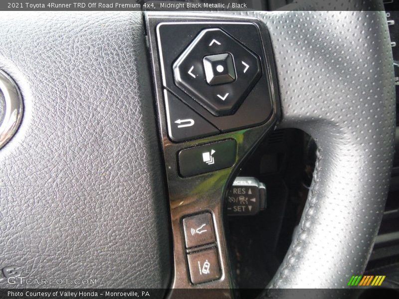 Midnight Black Metallic / Black 2021 Toyota 4Runner TRD Off Road Premium 4x4