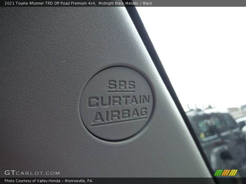 Midnight Black Metallic / Black 2021 Toyota 4Runner TRD Off Road Premium 4x4