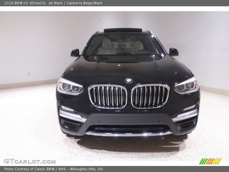 Jet Black / Canberra Beige/Black 2019 BMW X3 xDrive30i