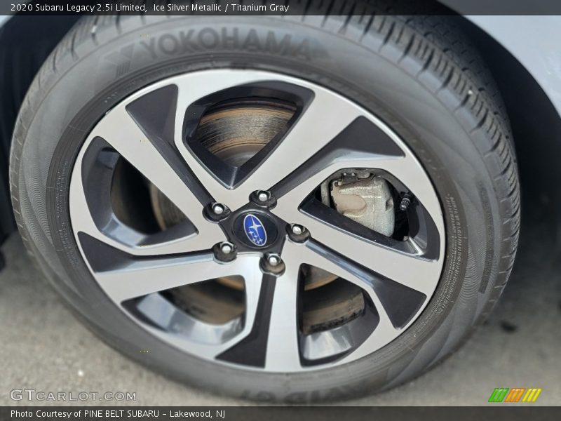 Ice Silver Metallic / Titanium Gray 2020 Subaru Legacy 2.5i Limited