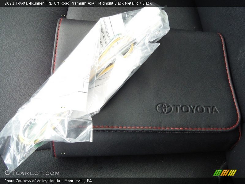 Midnight Black Metallic / Black 2021 Toyota 4Runner TRD Off Road Premium 4x4