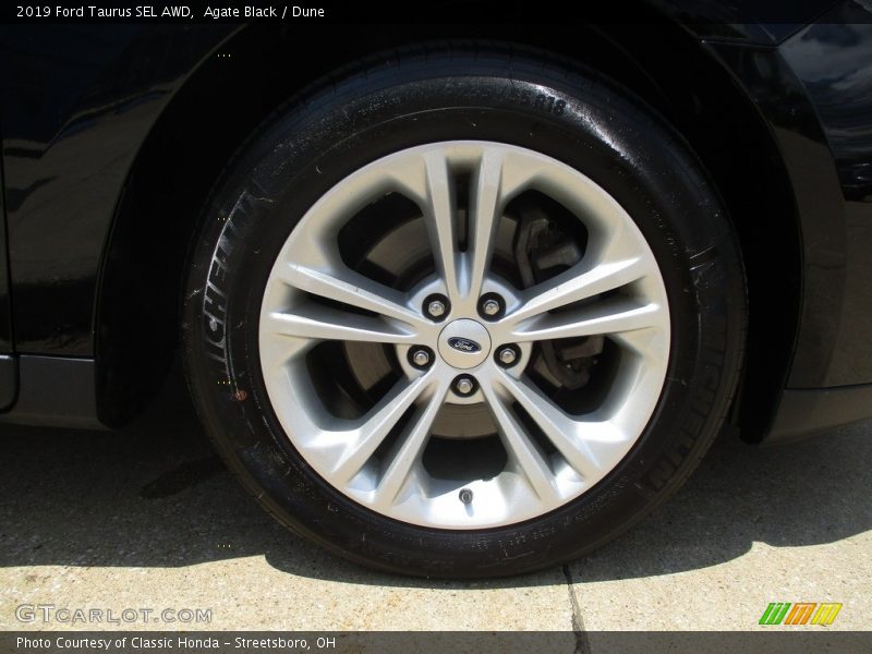 Agate Black / Dune 2019 Ford Taurus SEL AWD