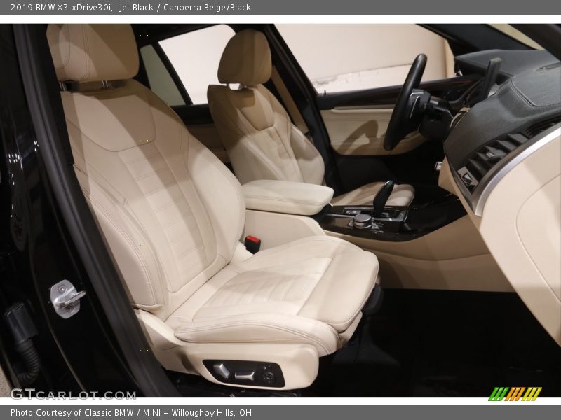 Jet Black / Canberra Beige/Black 2019 BMW X3 xDrive30i